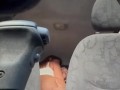En el carro de mi Marido a plena luz del día y nos descubrieron