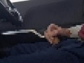 Masturbation　野外露出　見られそうなスリルが快感。車内でオナニー
