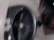 STUDENTS FUCKING IN A BATHROOM BEFORE GOING TO COLLEGE