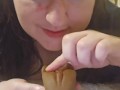 Brunette BBW Girlfriend Eats You Out POV Roleplay