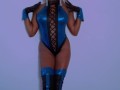 Kitana Mortal Kombat Cosplay X Amari Anne X Teasing You Until You Cum On These Big Tits