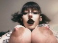 Lactation Milky Goth MILF Titty Compilation | Goth Mommy Lilli