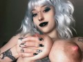 Lactation Milky Goth MILF Titty Compilation | Goth Mommy Lilli