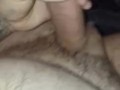 Super sensitive throbbing cock cumshot