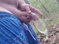 deep woods piss in a condom