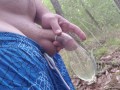 deep woods piss in a condom