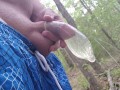 deep woods piss in a condom