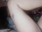 Early grey morning erotic show