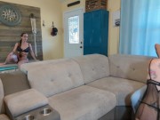 My wife watches me fuck her stepsister!!!