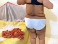 Arabian BBC Hot Naked Mom Wearing Asian Bra Panty & Saree To Seduce Stranger Guy For Fucking