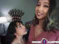 Househumpers Vanessa Sky and Her Husband Fuck Tall Asian Agent Kimora Quin