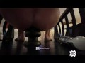 Anal dildo play deeper