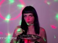 Goth Girl Pickle Eating ASMR