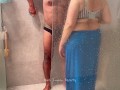Beautiful Indian Couple - Hot Desi Wife in Saree Making Love in Shower - Saree Sex in Bathroom