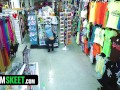 Cutie Bubble Butt Green-Haired Student Steals and Learns a Hard Fucking Lesson! - Shoplyfter