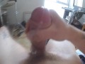 HANDSOME GUY TAKES HIS MASSIVE MONSTER COCK OUT AND TAKES A BATH. HE LOVES TO SPANK HIS GIRTHY DICK!