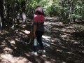 Ali Allure Takes Her Dog for a Walk Then Fucks a Fellow Hiker