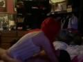 Pt2: White Slayer keeps robber occupied with her amazing skills