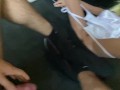 My private sex and inserting my cock into a silicone fuck doll
