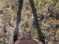 Pissing outdoors
