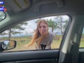 Hot Hitchhiker With Amazing Ass And Tits Paid The Ride By Sitting On Dick With Her Anal Hole