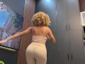 ❌🛑BIG ASS DANCE TEACHER ❌🛑 gets excited and teaches me her best lesson💦💦