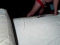 Old Barres prepares everything for my clit massage