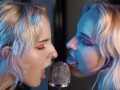 ASMR Double Licking Blue Yeti Mic