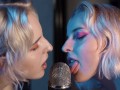 ASMR Double Licking Blue Yeti Mic