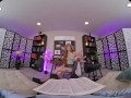 FuckPassVR - In VR, Amber offers her trimmed pussy, begging to be filled by your hard dick