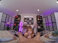 FuckPassVR - In VR, Amber offers her trimmed pussy, begging to be filled by your hard dick