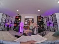 FuckPassVR - In VR, Amber offers her trimmed pussy, begging to be filled by your hard dick