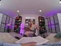 FuckPassVR - In VR, Amber offers her trimmed pussy, begging to be filled by your hard dick