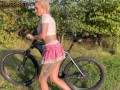 SOLO FUCK OUTDOOR ! LOVE MYSELF IN DIRNDL