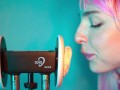 ASMR Close Up Ear Licking 3Dio by Elsa