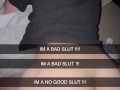 Cheating No Good Dirty Talking Teenage Slut Can t Help but Thank Her Boyfriend