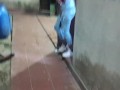 Después de la disco sexo en motel público