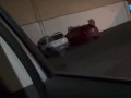 Amiga safada chupou meu pau no estacionamento do mercado