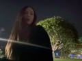 Artemisia Love Late Night Smoking Fetish @ the Park Italian Milf Full Videos on OF
