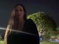 Artemisia Love Late Night Smoking Fetish @ the Park Italian Milf Full Videos on OF