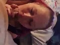 Sluty hotwife swallows cock