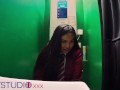 Schoolgirl Sucks Dick At The Gloryhole