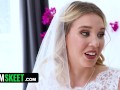 Virgin Bride Cheats On Her Groom and Gets Her Big Ass Fucked For The First Time