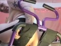 Watch Me Enjoy All My Favorite Toys. Big Demon Dildo, Anal Glass Toy, Sex Seat