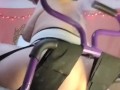 Watch Me Enjoy All My Favorite Toys. Big Demon Dildo, Anal Glass Toy, Sex Seat