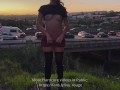I get naked on the highway, I didn't know everyone could see pussy