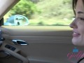 POV hookup and date with amateur pornstar Nicole, blowjob and road head!