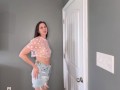 Transparent Top Try On!