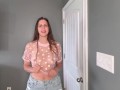 Transparent Top Try On!
