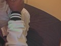 Horny Guy Fucks His Big Ass Asian House Maid When Parents Go To The Supermarket.